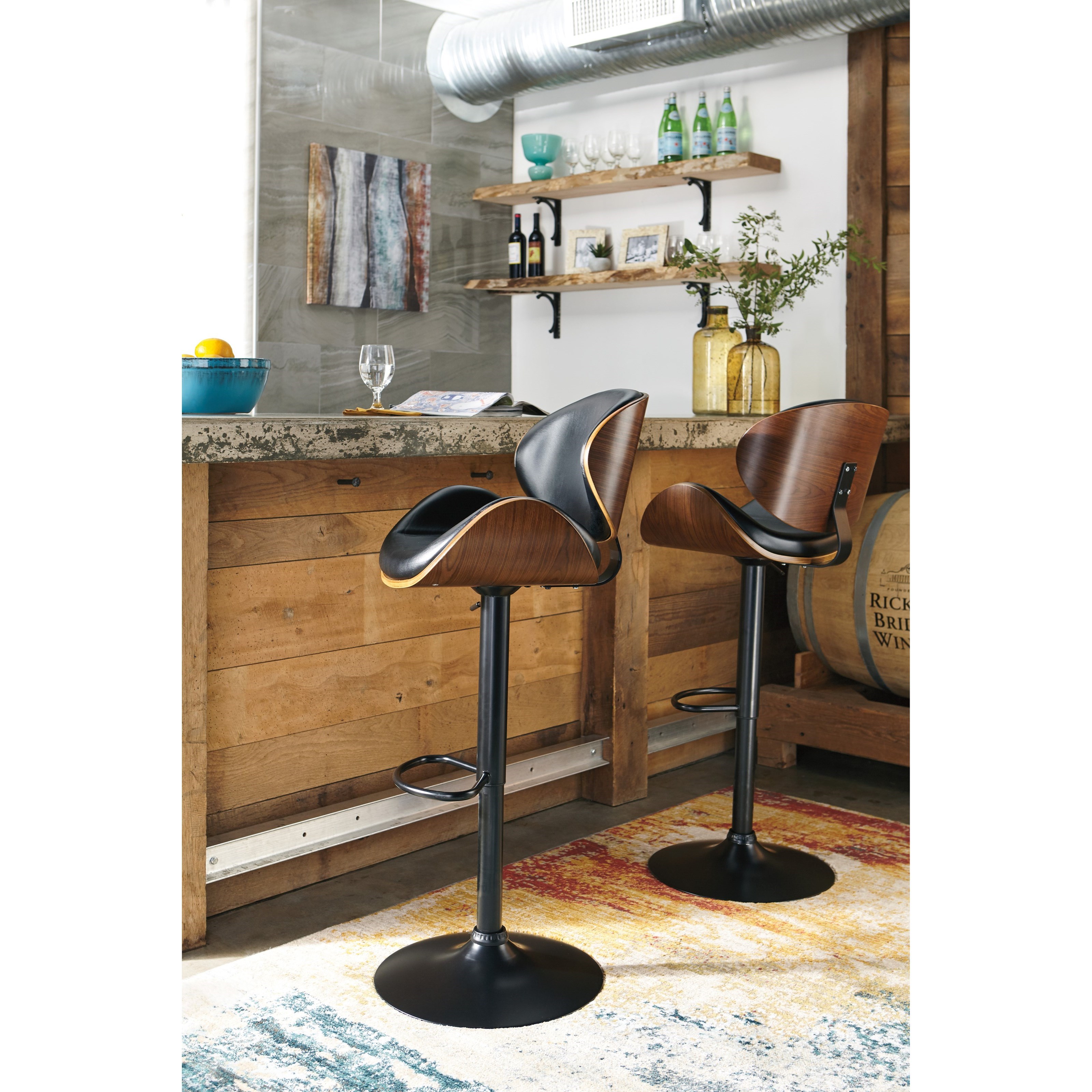 Tall upholstered bar clearance stools